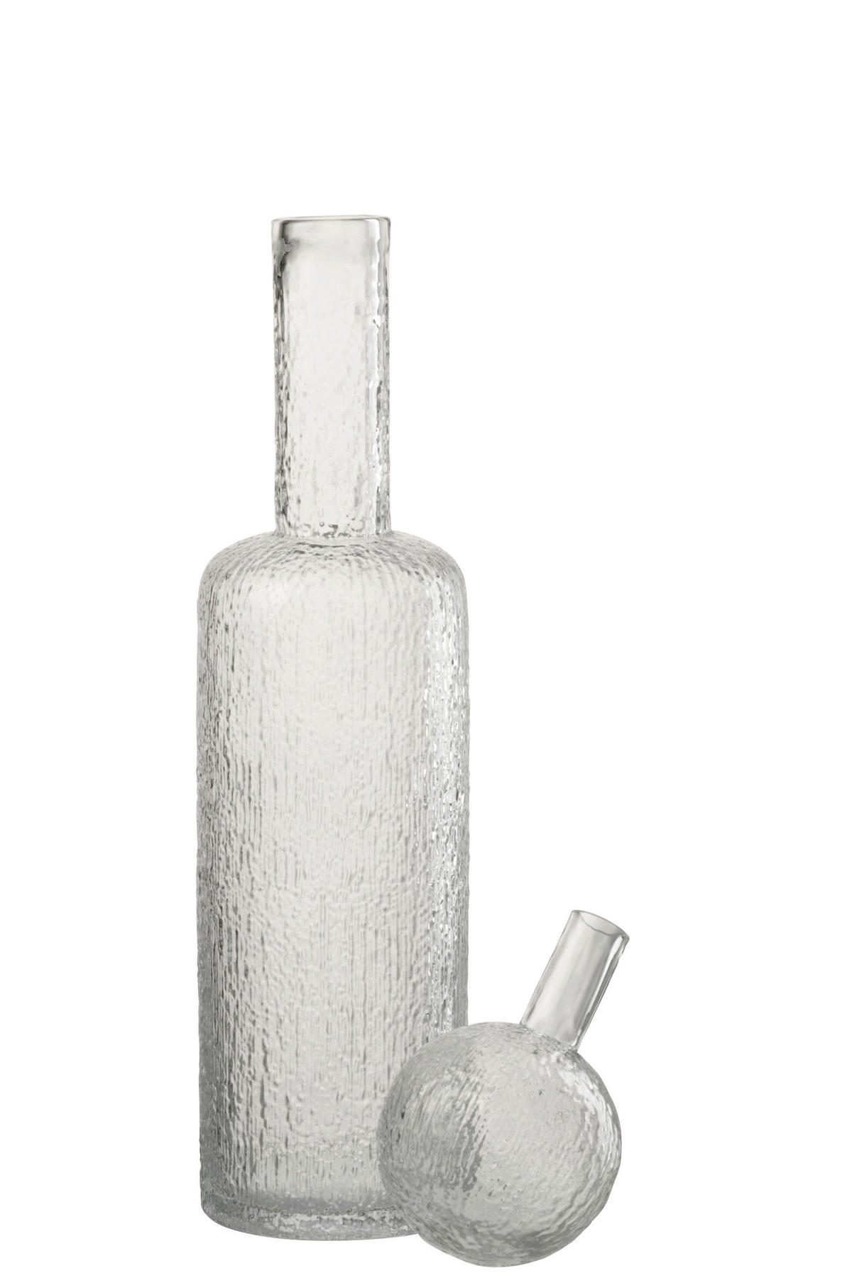 DEKOFLASCHE - Transparent, Basics, Glas (12,5/12,5/56cm)