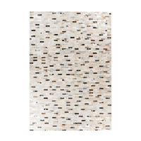 FLACHWEBETEPPICH 80/150 cm Lavin 525 Schwarz / Multi Multicolor, Schwarz  - Multicolor/Schwarz, KONVENTIONELL, Leder/Textil (80/150cm)