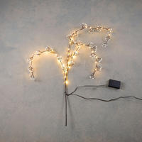 DEKOR NÖVÉNY - fehér, Basics, műanyag (100cm)