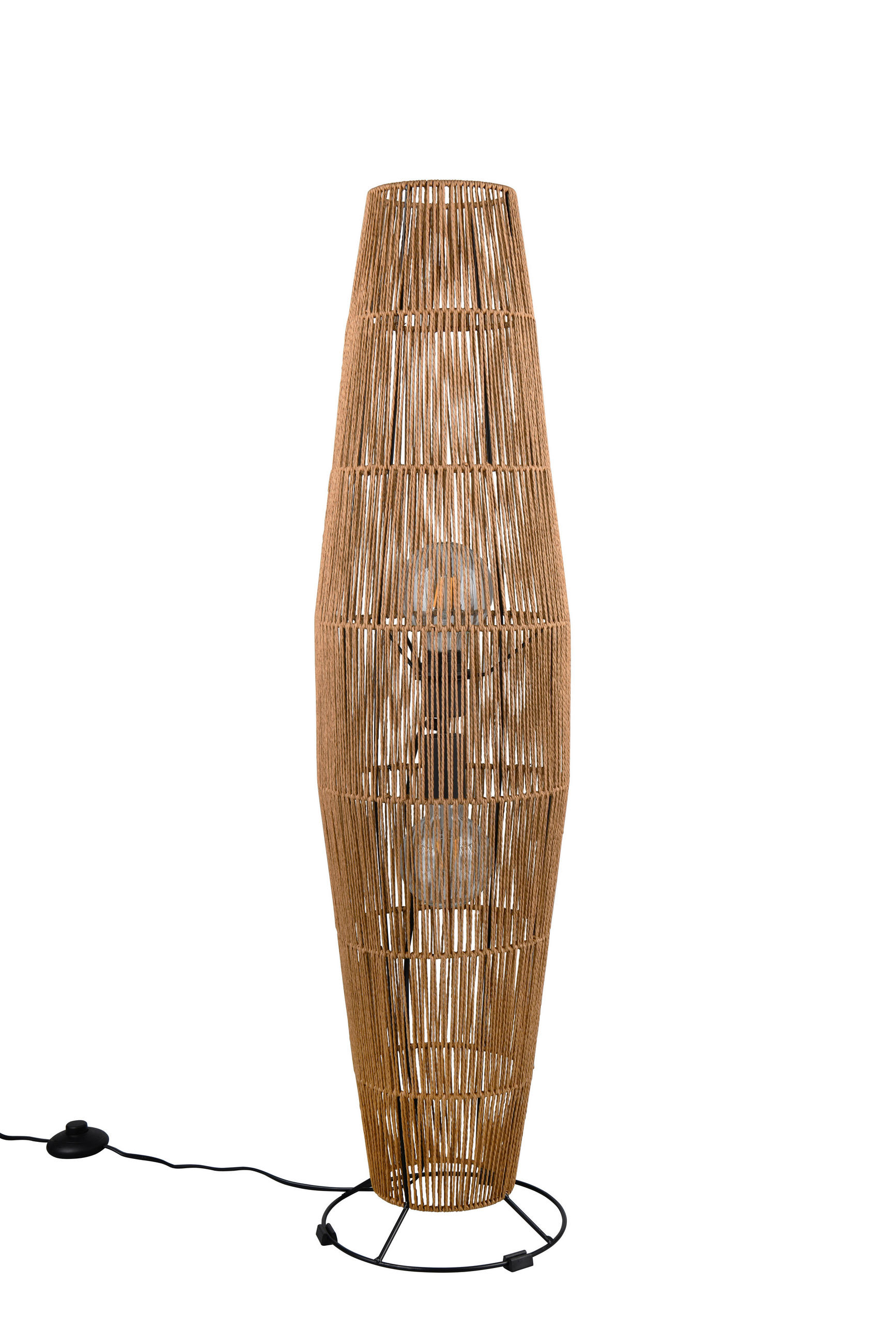 PODNA LAMPA  - braon, Osnovno, papir (25/103cm)