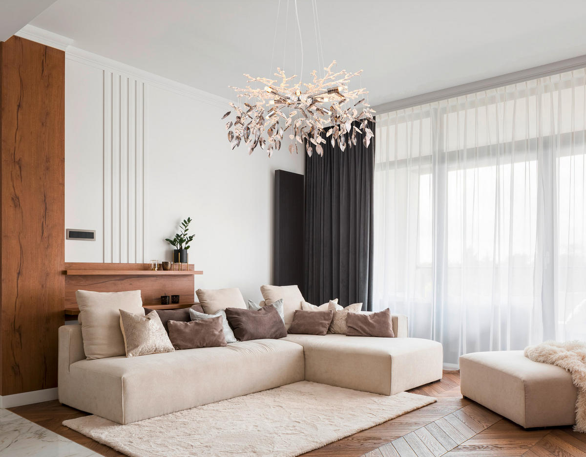 KRONLEUCHTER 61/120 cm    - Lifestyle, Glas/Metall (61/120cm) - Globo