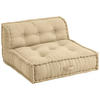 SOFAELEMENT Webstoff Taupe  - Taupe, Trend, Textil (80/43/80cm) - P & B
