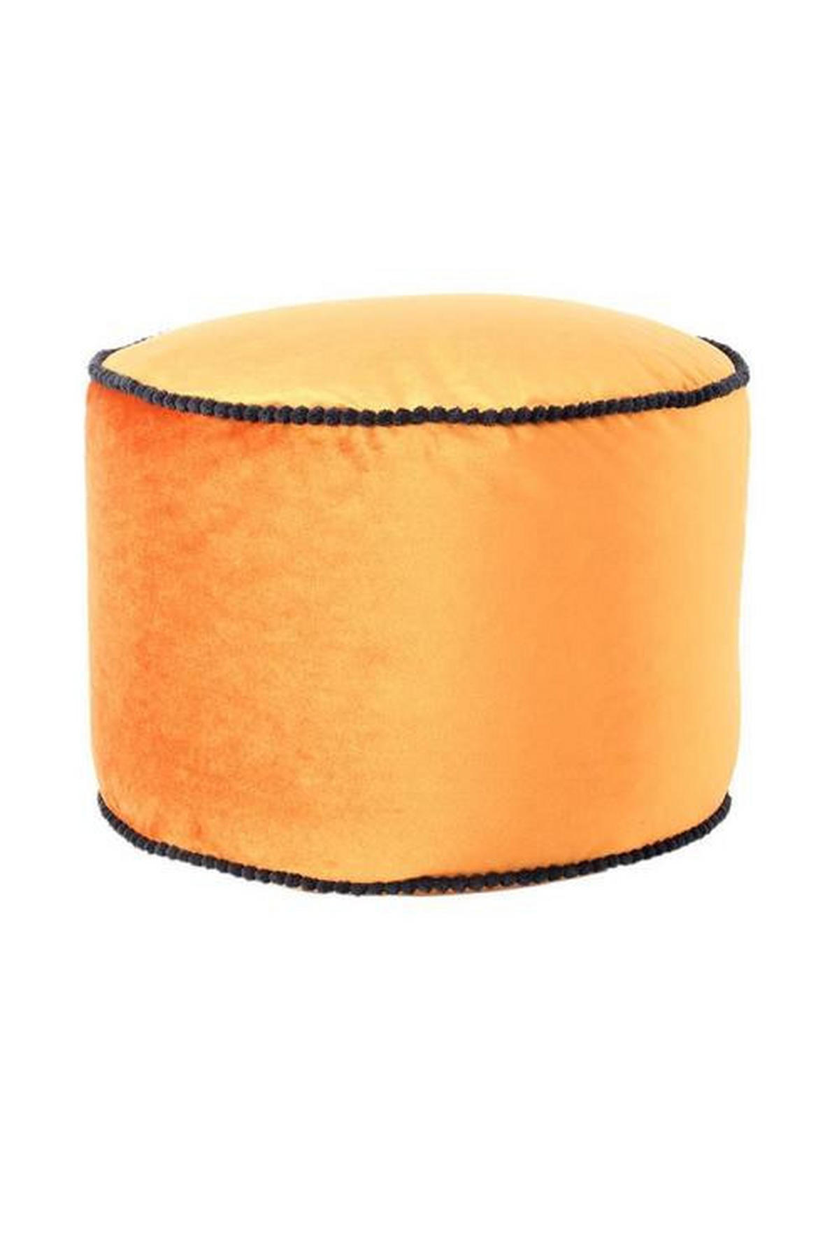 POUF in Bronzefarben Textil  - Bronzefarben, Basics, Textil (47/32/47cm) - Kayoom