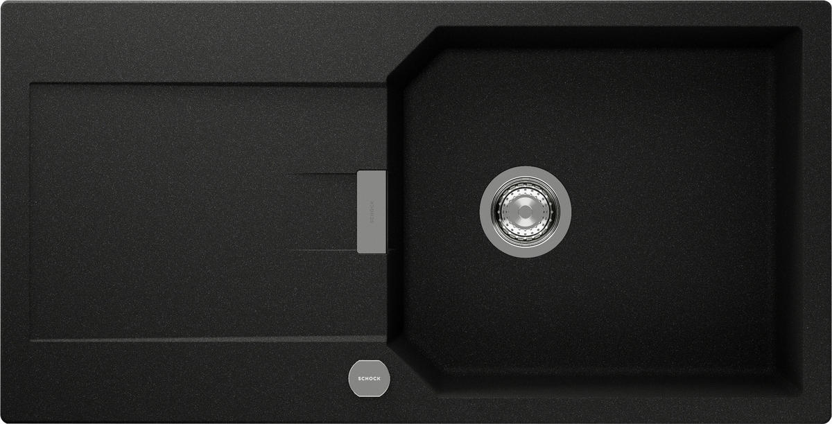 SPÜLE MAND100LAGON  - Graphitfarben, Basics, Stein (100/30,5/51cm) - Schock