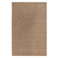 WEBTEPPICH 140/200/200 cm Pure Hellbraun  - Hellbraun, Basics, Kunststoff (140/200/200cm)