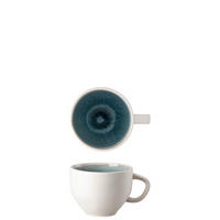 KAFFEETASSE Junto 330 ml  - Blau, LIFESTYLE, Keramik (12,6/9,8/7,3cm) - Rosenthal