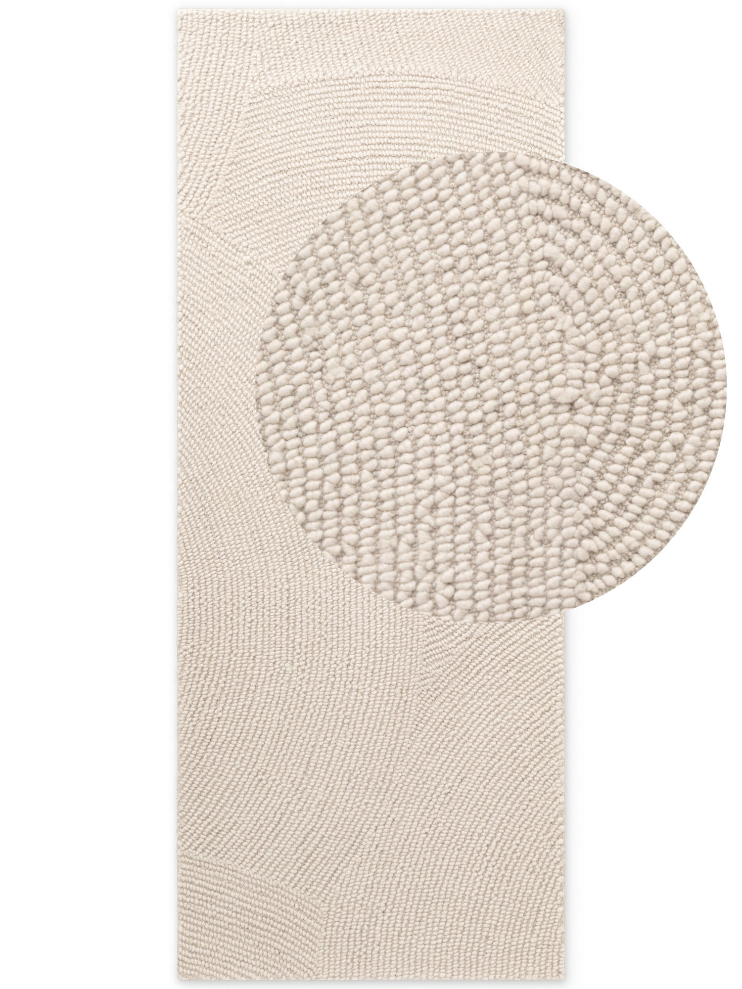 LÄUFER 80/200 cm Eleni  - Creme, Basics, Textil (80/200cm) - Hanse Home