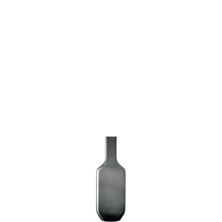 VAZA 18,00 cm  steklo  - siva, Basics, steklo (7/18/7cm) - Leonardo