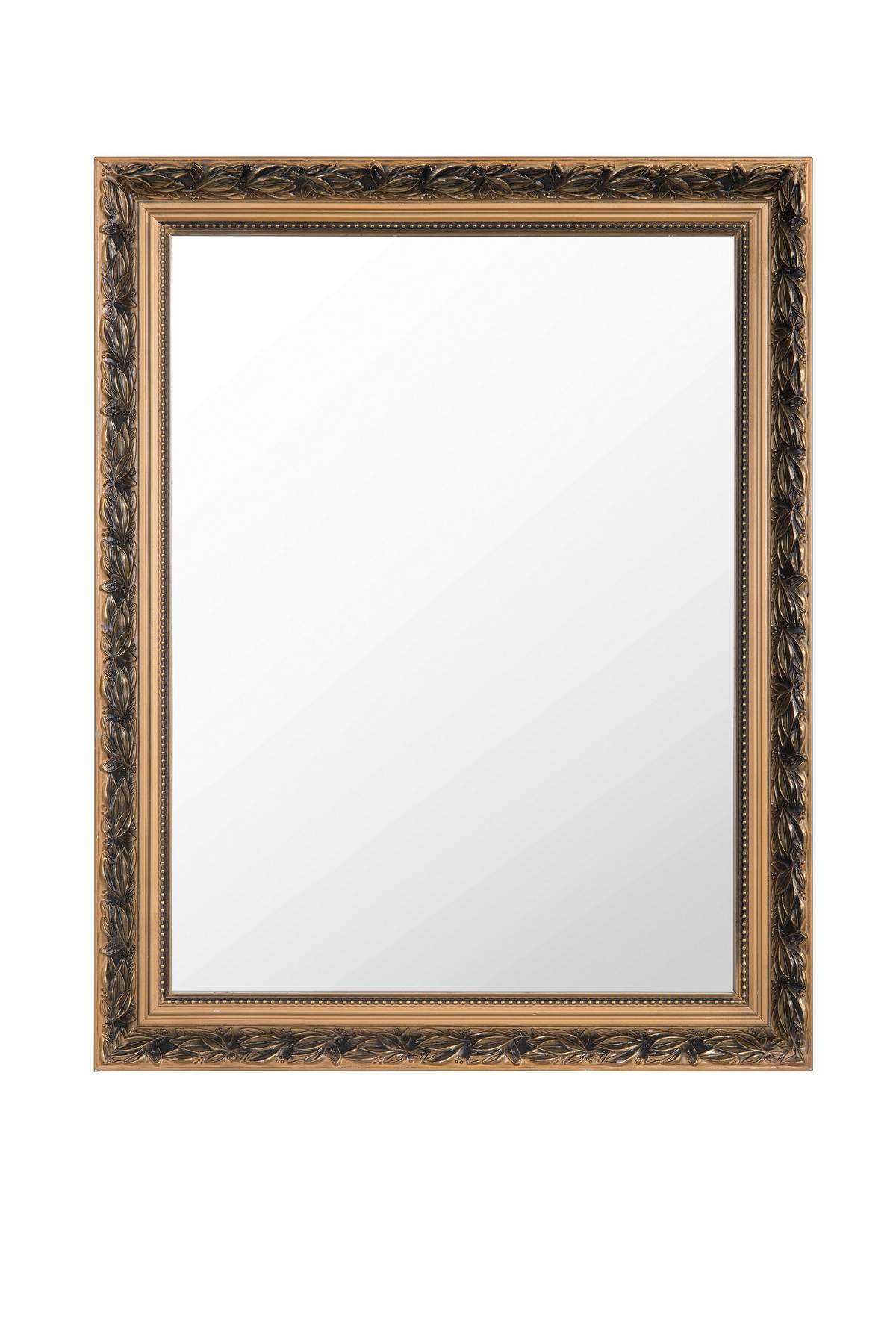 FALI TÜKÖR 55/70/3 cm    - aranyszínű, Lifestyle, Üveg/fa (55/70/3cm) - Xora