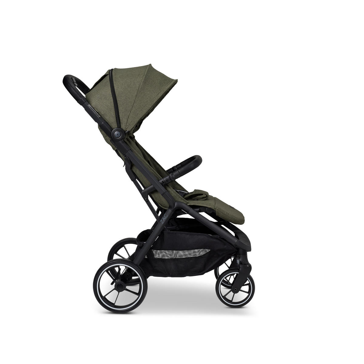 BUGGY Zac  - Schwarz/Olivgrün, Basics, Textil (80/55/102cm) - Moon