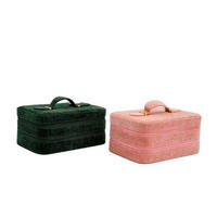 CASETĂ DE BIJUTERII - Basics, plastic/sticlă (10/23cm)