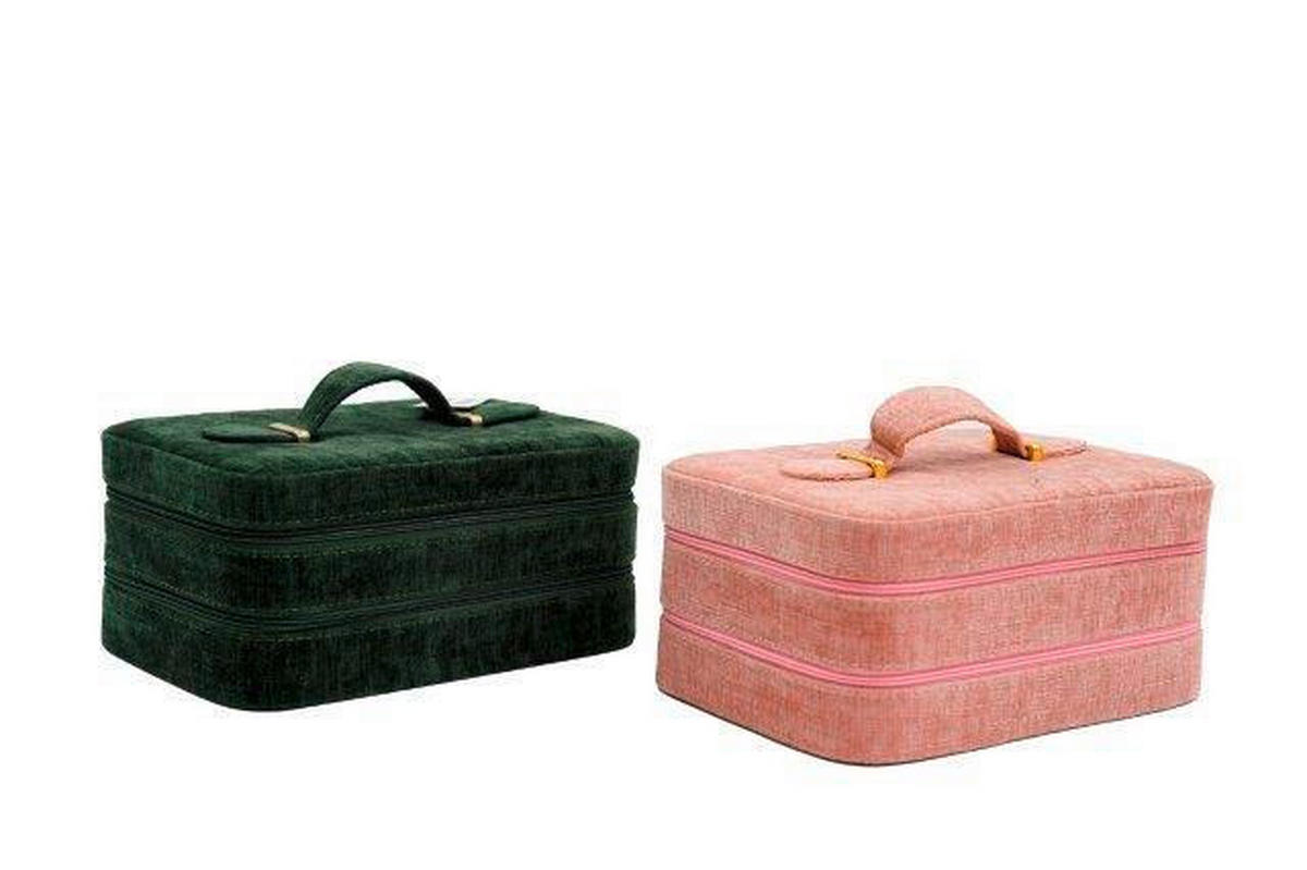 CASETĂ DE BIJUTERII - Basics, plastic/sticlă (10/23cm)