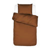 BETTWÄSCHE MINTE Satin 135/200 cm  - Braun, Basics, Textil (135/200cm) - Essenza