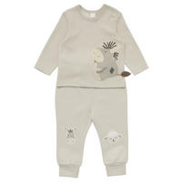 BABYBEKLEIDUNGSSET 2-teilig  - Hellgrau, Basics, Textil (56null) - Patinio