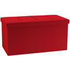 SITZBOX in Kunststoff, Holzwerkstoff Rot  - Rot, Basics, Holzwerkstoff/Kunststoff (76/38/38cm) - MID.YOU