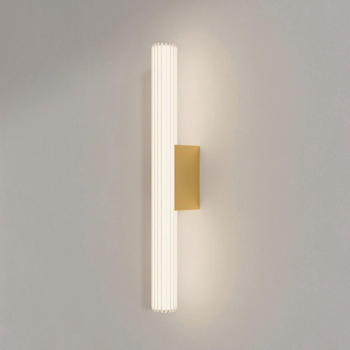 LED-WANDLEUCHTE Linea  61/6/11.5 cm  - Goldfarben, Design, Glas (61/6/11.5cm)