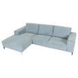 Freisteller von Carryhome ECKSOFA Mintgrün, Hellblau Cord.