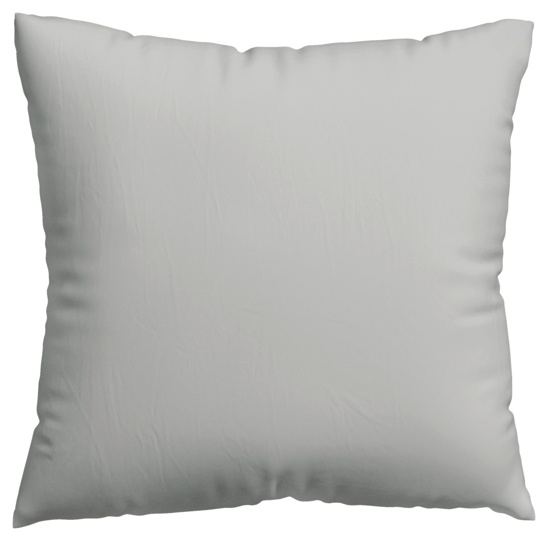 KISSENHÜLLE WOVEN SATIN 40/40 cm  - Hellgrau, Basics, Textil (40/40cm) - Schlafgut