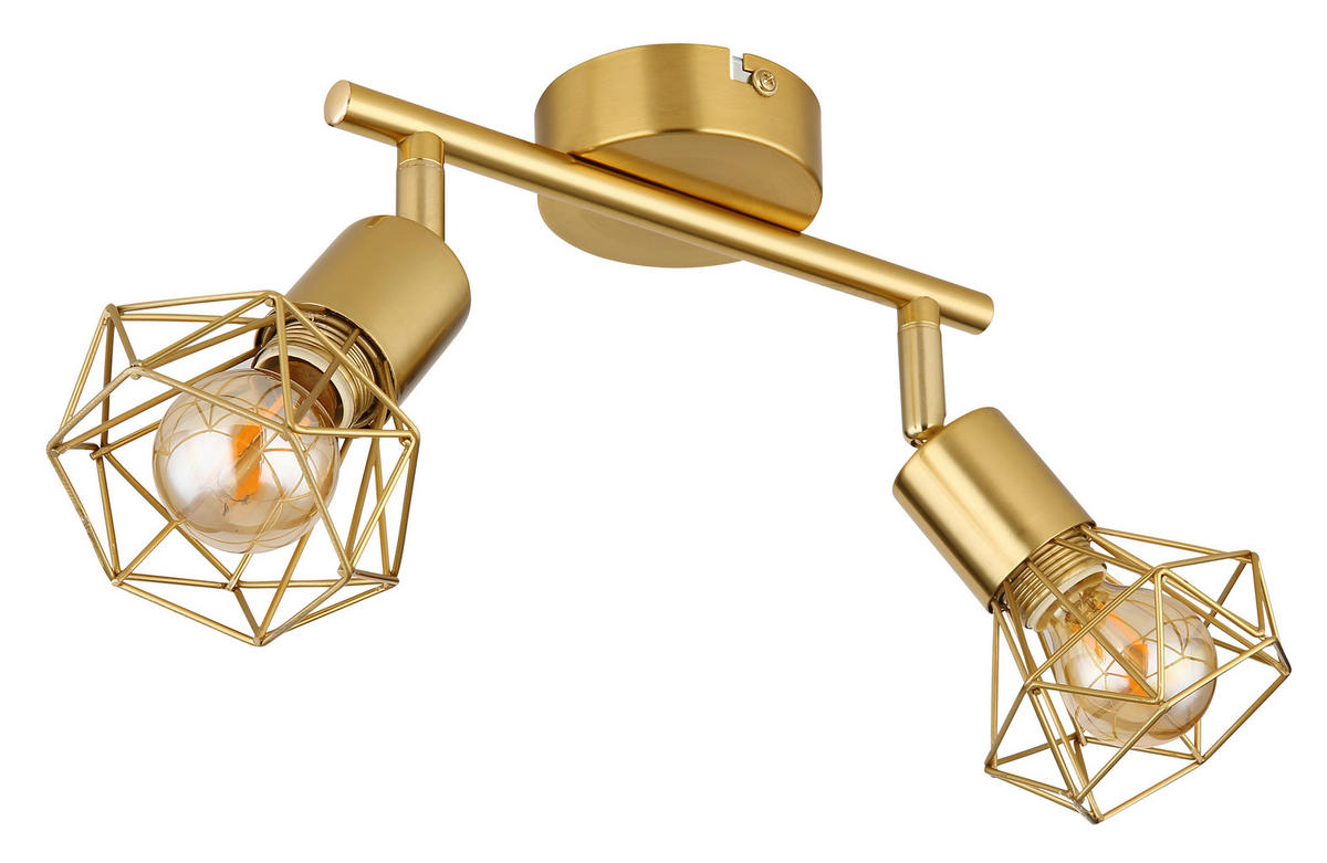 REFLEKTOR     22/8/19 cm          - zlate barve, Design, kovina (22/8/19cm) - Globo