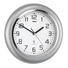 WANDUHR 29 cm - Silberfarben, KONVENTIONELL, Kunststoff (29cm) WANDUHR 29 cm - Silberfarben, KONVENTIONELL, Kunststoff (29cm)