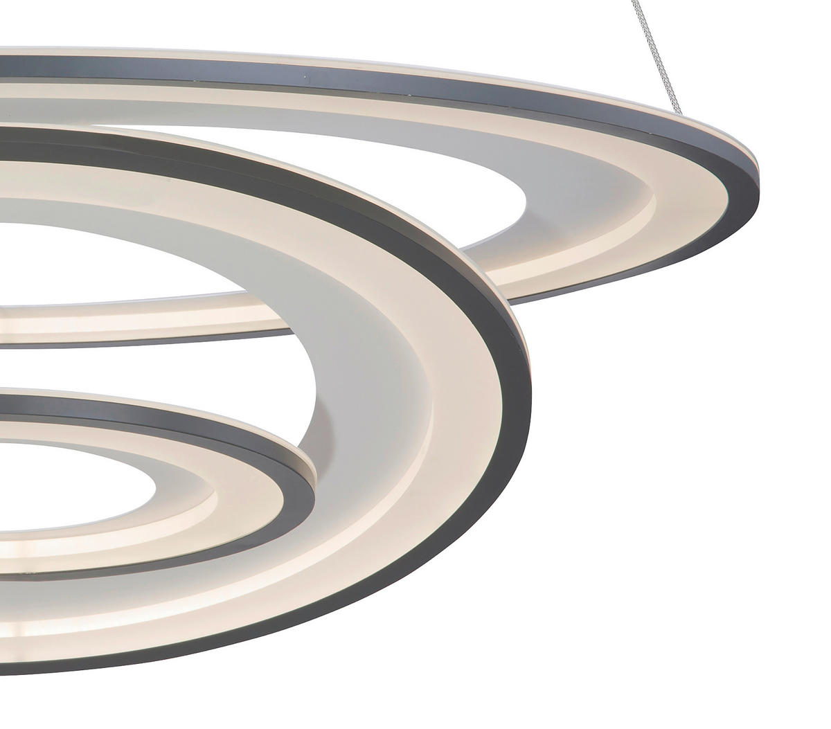 VISEČA LED-SVETILKA   //3000-6000 K/230 V/ - barve grafita/opal, Basics, kovina/umetna masa (79,5/120cm)