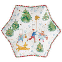 SCHALE Sammelkollektion 2025 - Weihnachtsspiele   - Multicolor, Basics, Keramik (23,6/3,8cm) - Hutschenreuther