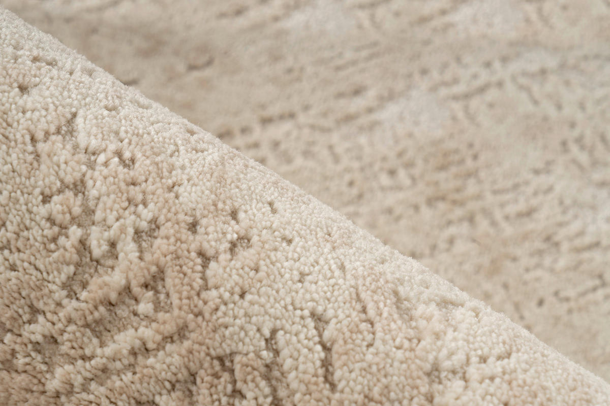 VINTAGE-TEPPICH 160/230 cm Adeon 600 Creme  - Creme, KONVENTIONELL, Naturmaterialien/Textil (160/230cm)