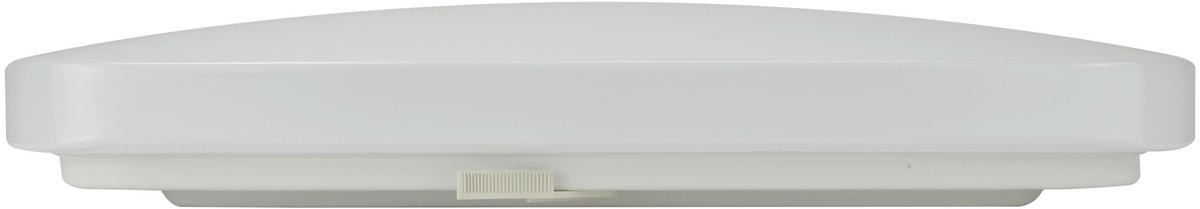 LED-DECKENLEUCHTE white² 33/33/5,7 cm   - Weiß, Basics, Kunststoff/Metall (33/33/5,7cm)