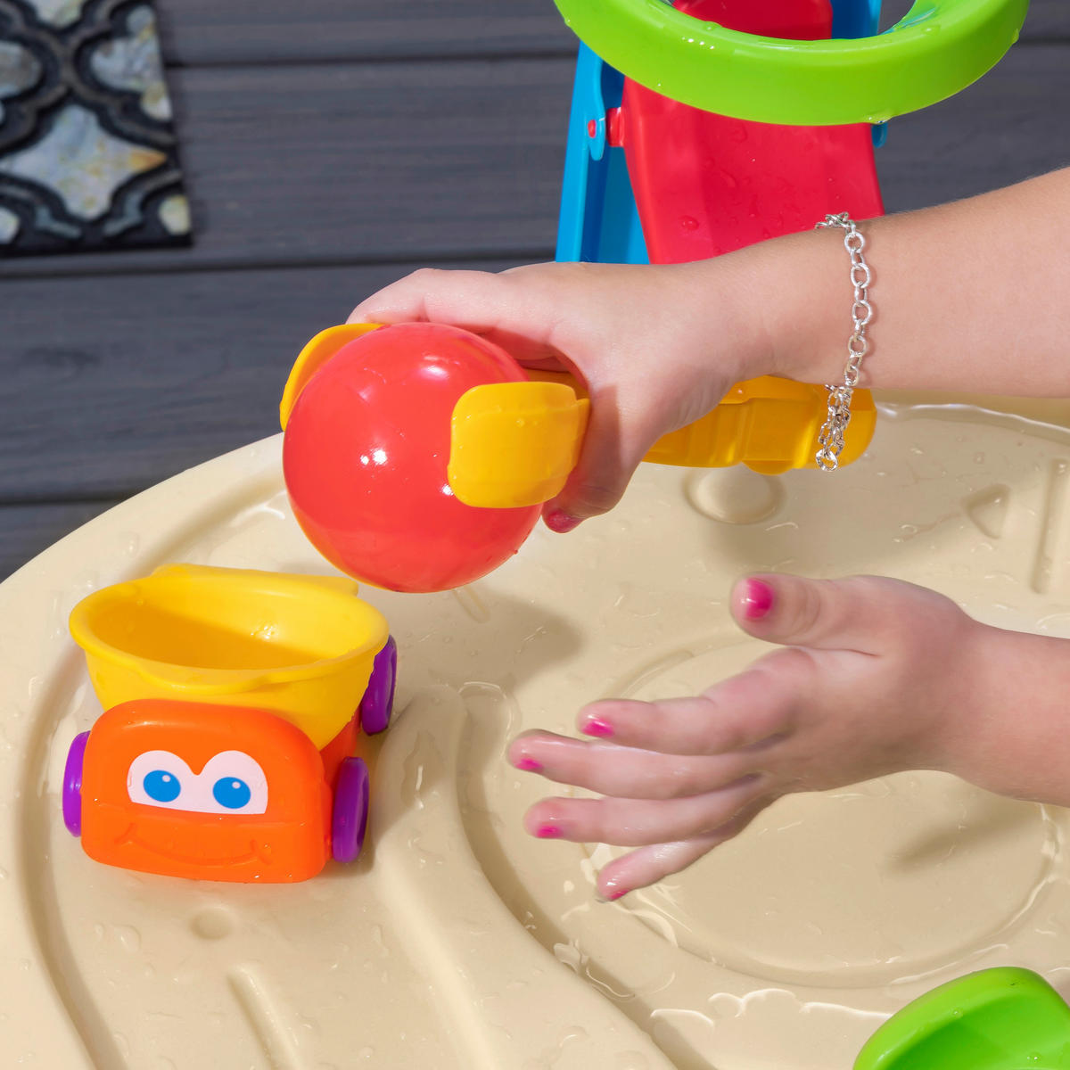 BALLSPIELTISCH BUDDIES CENTER Multicolor  - Multicolor, KONVENTIONELL, Kunststoff (92,7/92,7/69,2cm)