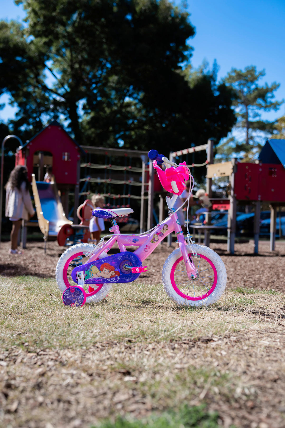 KINDERFAHRRAD 12 Zoll  - Pink, Basics, Metall (54/75/87cm)