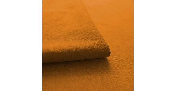 SCHLAFSOFA mit Liegefunktion, Rücken echt Cord, Flachgewebe Currygelb - Currygelb/Schwarz, KONVENTIONELL, Textil/Metall (223/72/100cm) - Carryhome
