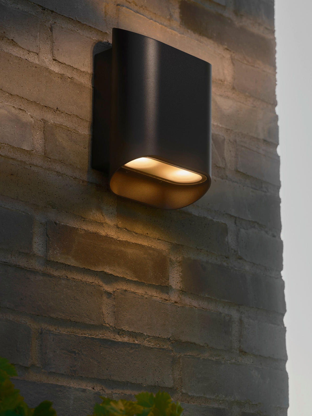 AUßENWANDLEUCHTE 15,5/23/9.5 cm   - Schwarz, Design, Metall (15,5/23/9.5cm) - Nordlux