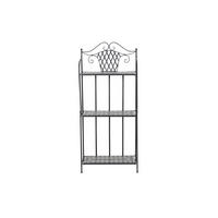 PFLANZTISCH - Schwarz, KONVENTIONELL, Keramik/Metall (62/142/29cm) - Siena Garden