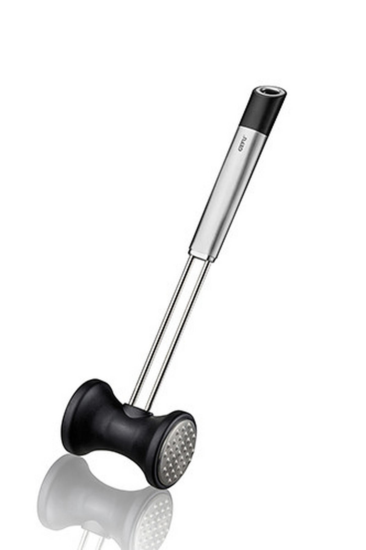 BAT ZA MESO Primeline  - boje oplemenjenog čelika/crna, Basics, metal/plastika (7,7/5/26,9cm) - Gefu