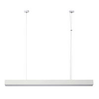 LED-HÄNGELEUCHTE Luci 120/120/6 cm  - Weiß, Design, Metall (120/120/6cm)