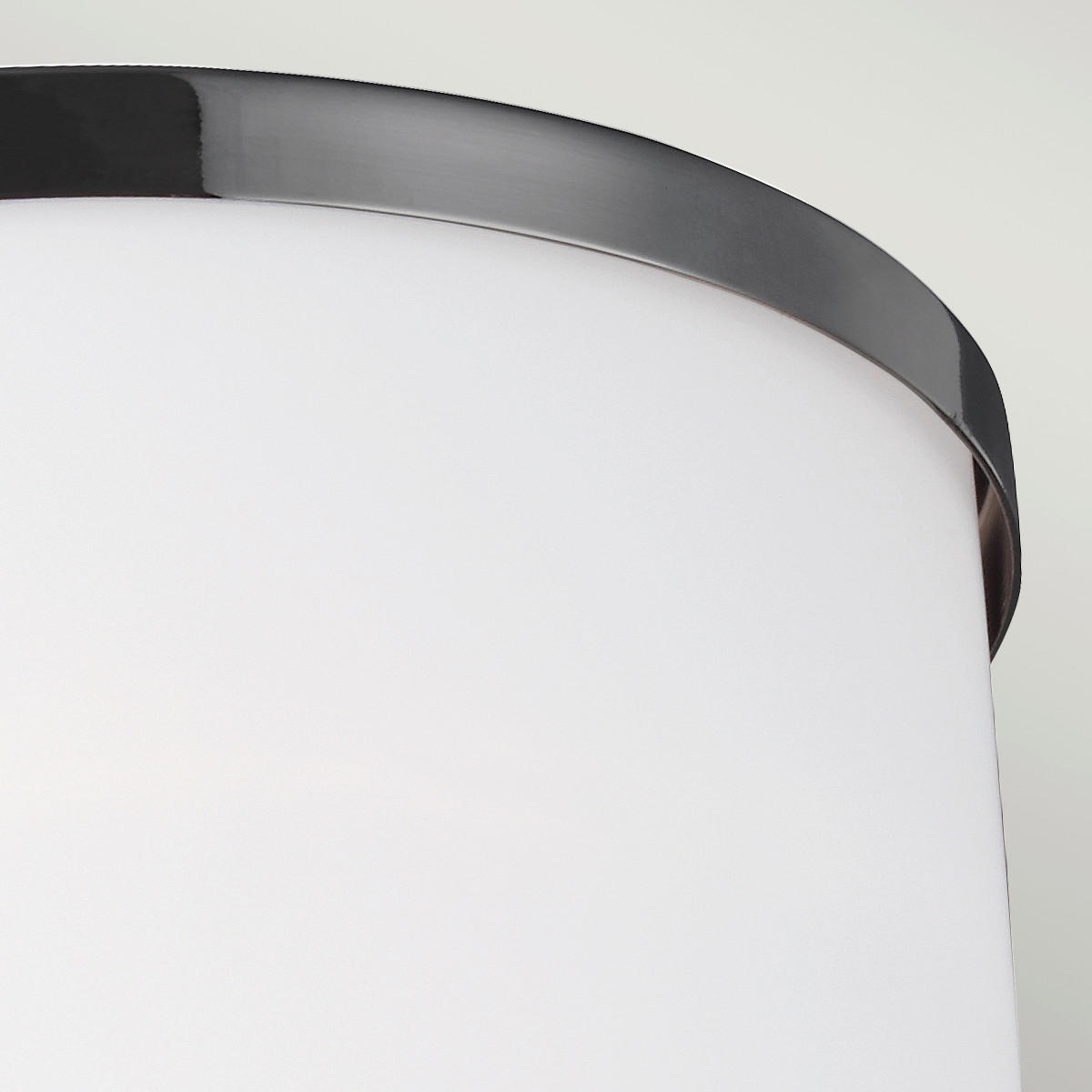 WANDLEUCHTE - Chromfarben/Nickelfarben, Konventionell, Glas/Metall (12,8/16,5/24,8cm) - Elstead Lighting