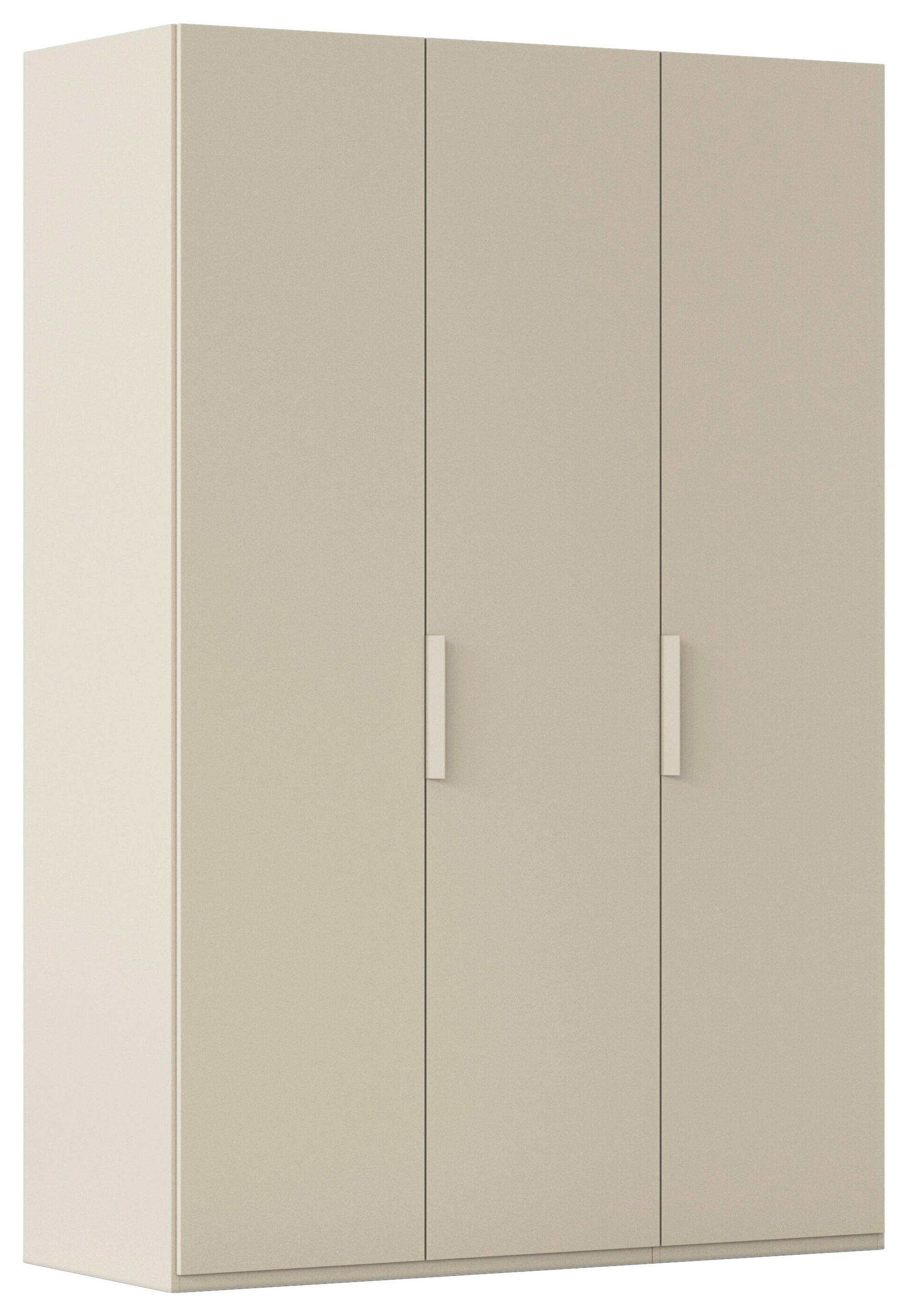 DREHTÜRENSCHRANK 151/223/61 cm,  in Champagner, 3-türig  - Champagner, Basics, Holzwerkstoff/Metall (151/223/61cm) - Novel