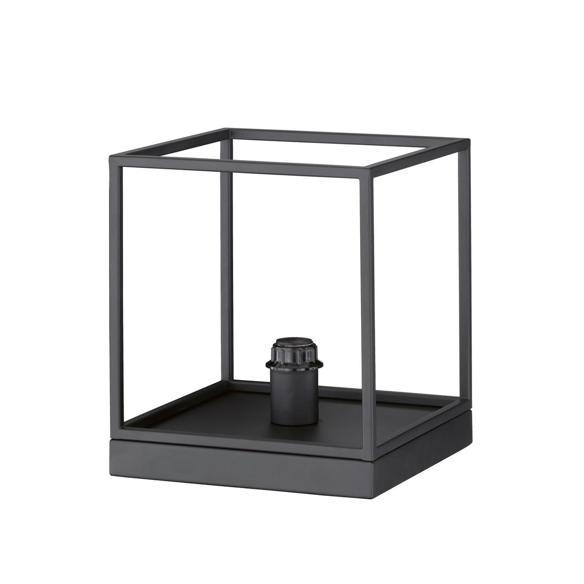 BORDSLAMPA Modular S 20/20/22,5 cm   - svart, Basics, metall (20/20/22,5cm) - Fischer & Honsel