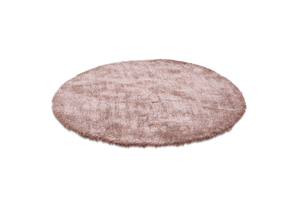 HOCHFLORTEPPICH 140/140 cm Hellbraun  - Hellbraun, Basics, Textil (140/140cm) - Tom Tailor