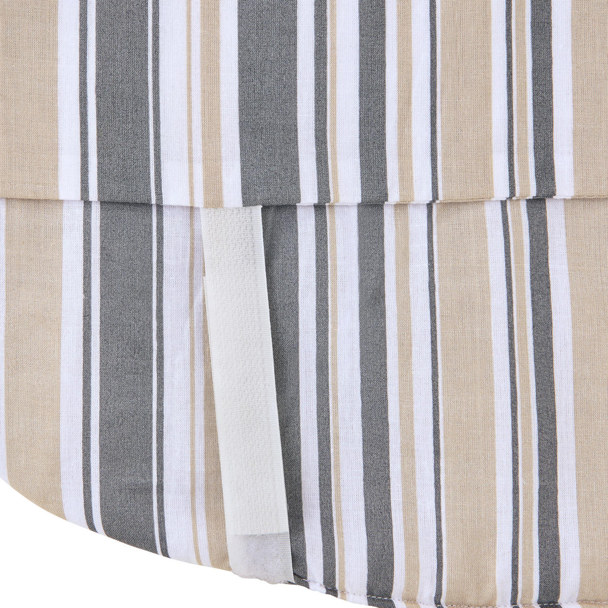 HOCHSTUHLEINLAGE LUNCH  - Beige/Weiß, Basics, Textil (25/50cm) - My Baby Lou