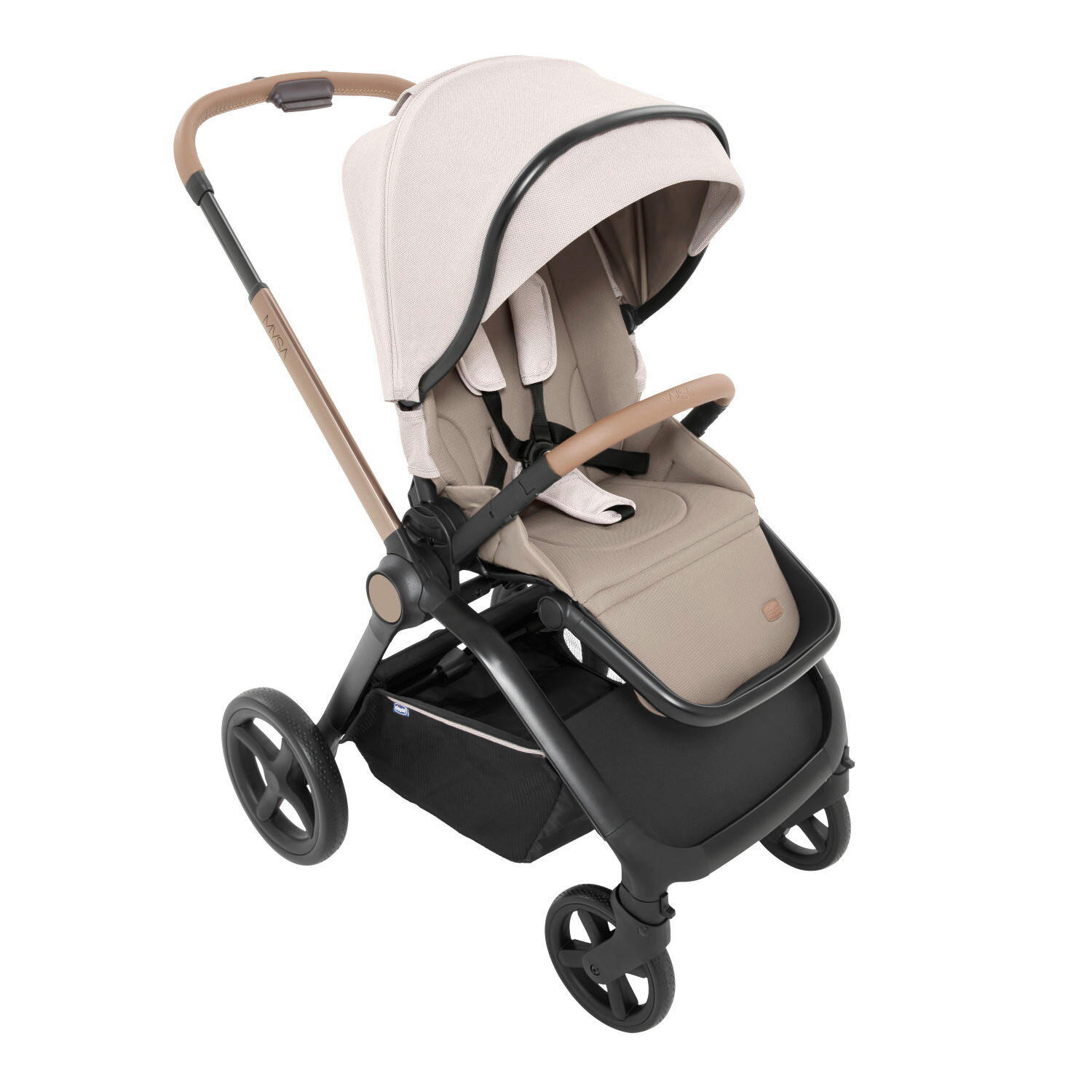 BUGGY MYSA  - Beige, Basics, Textil/Metall (56/89/92-108cm) - Chicco