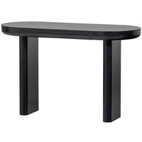 BEISTELLTISCH in Holzwerkstoff 120/50/75 cm  - Schwarz, Design, Holzwerkstoff (120/50/75cm) - Livetastic