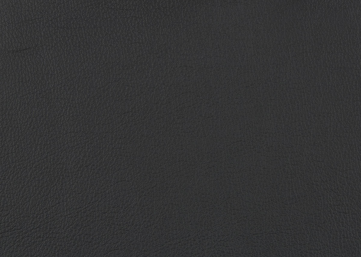 ECKSOFA in Echtleder Anthrazit  - Anthrazit/Silberfarben, Design, Leder/Metall (315/200cm) - Chilliano