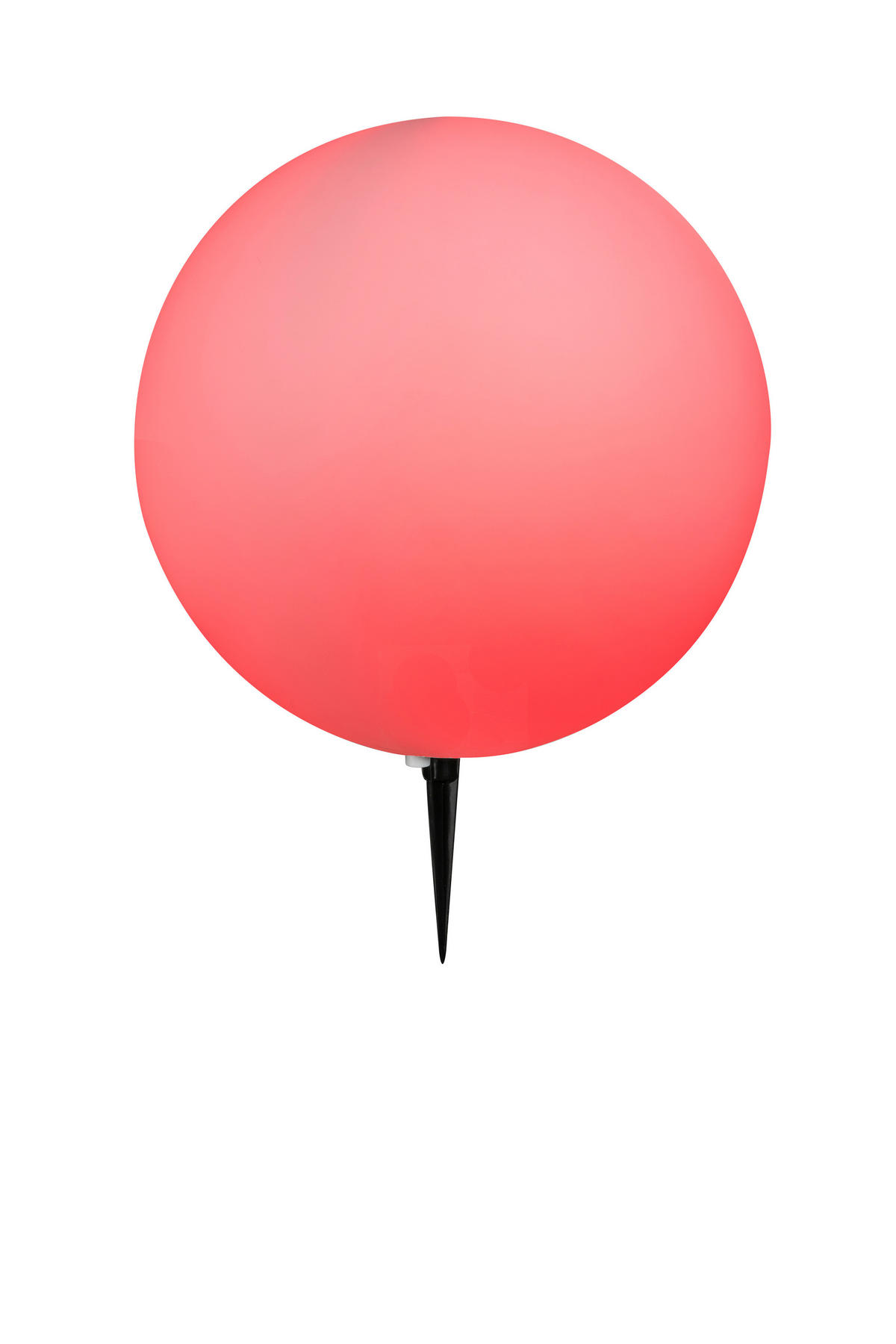 AUßENSTEHLEUCHTE - Schwarz/Weiß, Design, Kunststoff (40/56cm) - Globo