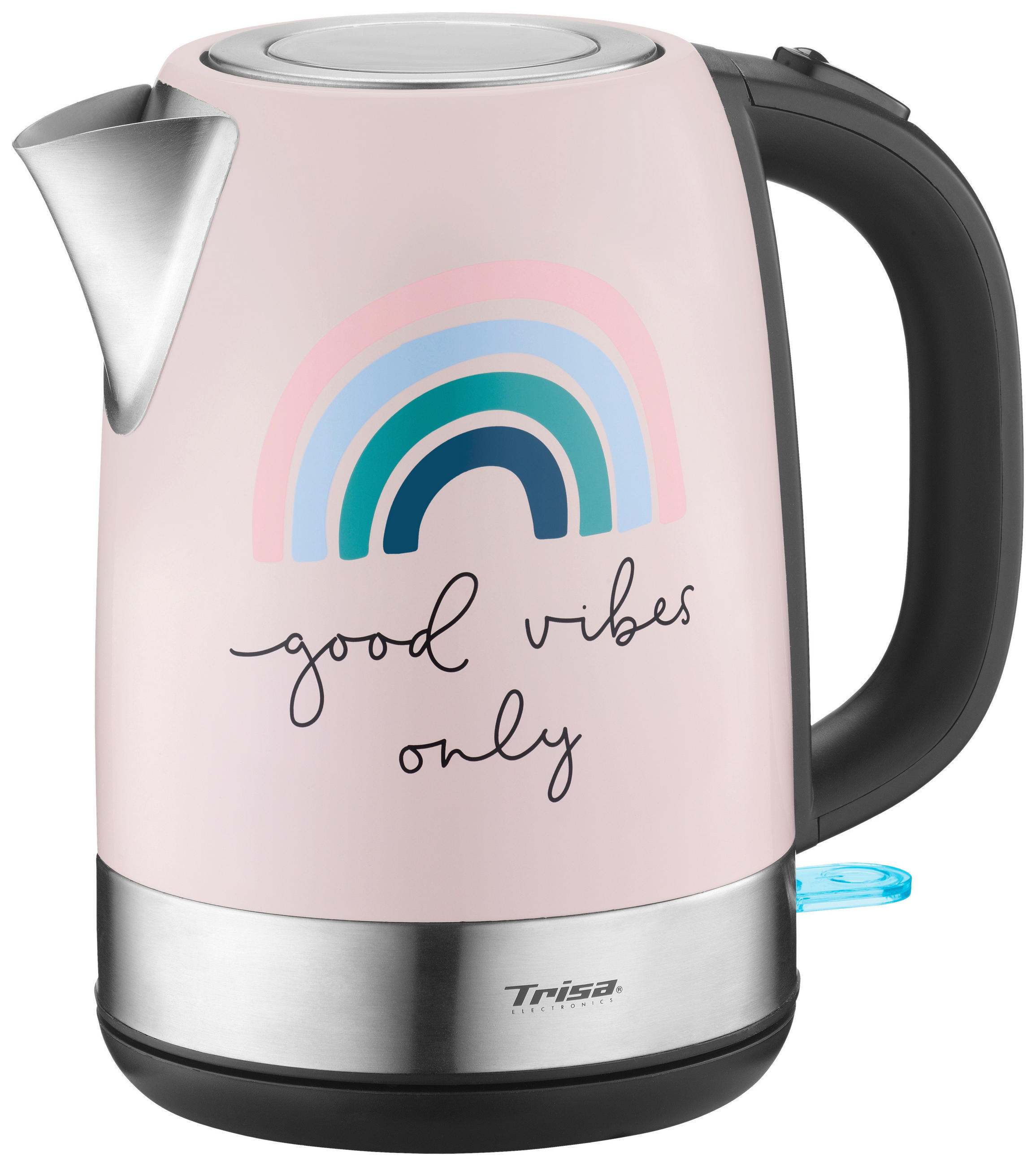 RYCHLOVARNÁ KONVICE - světle růžová, Konvenční, kov (21/15/22cm) - Trisa Electronics