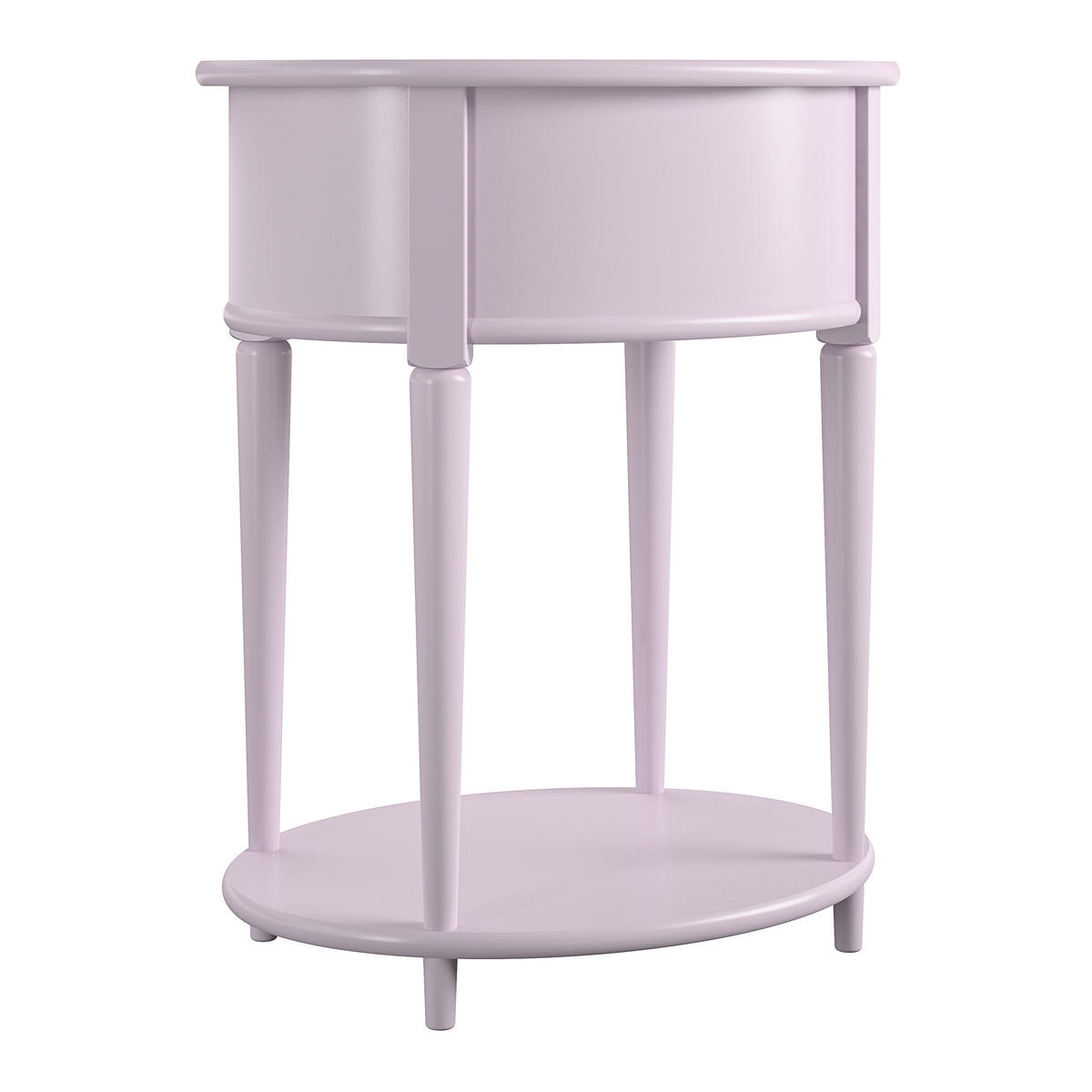 BEISTELLTISCH in Holzwerkstoff 55/45/66 cm  - Lila/Goldfarben, Design, Holzwerkstoff/Metall (55/45/66cm) - MID.YOU