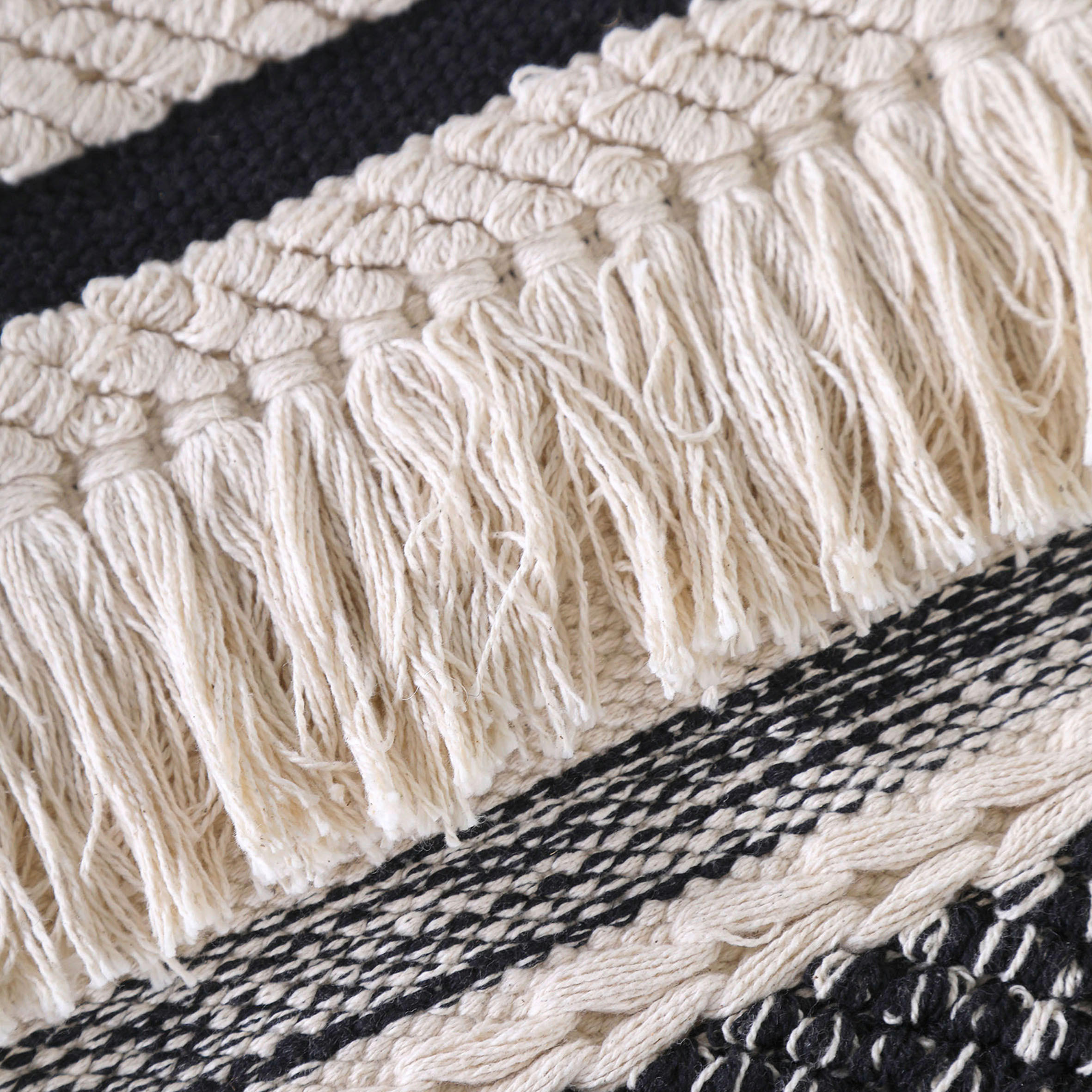 Thumbnail - Xxxl Teppich, Grau, Schwarz, Hellgrau, Beige, Textil, Streifen, rechteckig, 230x160 cm, Teppiche & Böden, Teppiche, Mode...