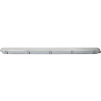 LED-DECKENLEUCHTE 120/7/7,3 cm  - Grau, Basics, Kunststoff (120/7/7,3cm)