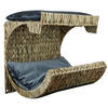 WANDMULDE KATZENBETT - Naturfarben/Grau, KONVENTIONELL, Naturmaterialien (40/33/35cm)