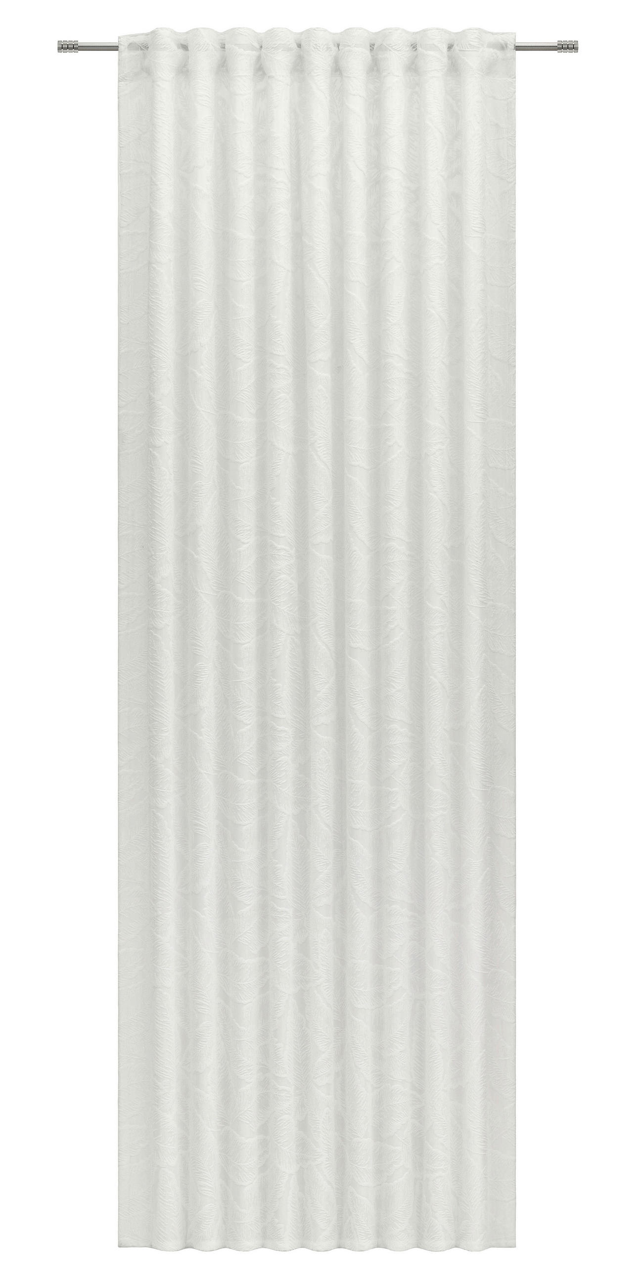 FERTIGVORHANG  halbtransparent  140/245 cm   - Weiß, Natur, Textil (140/245cm) - Esposa